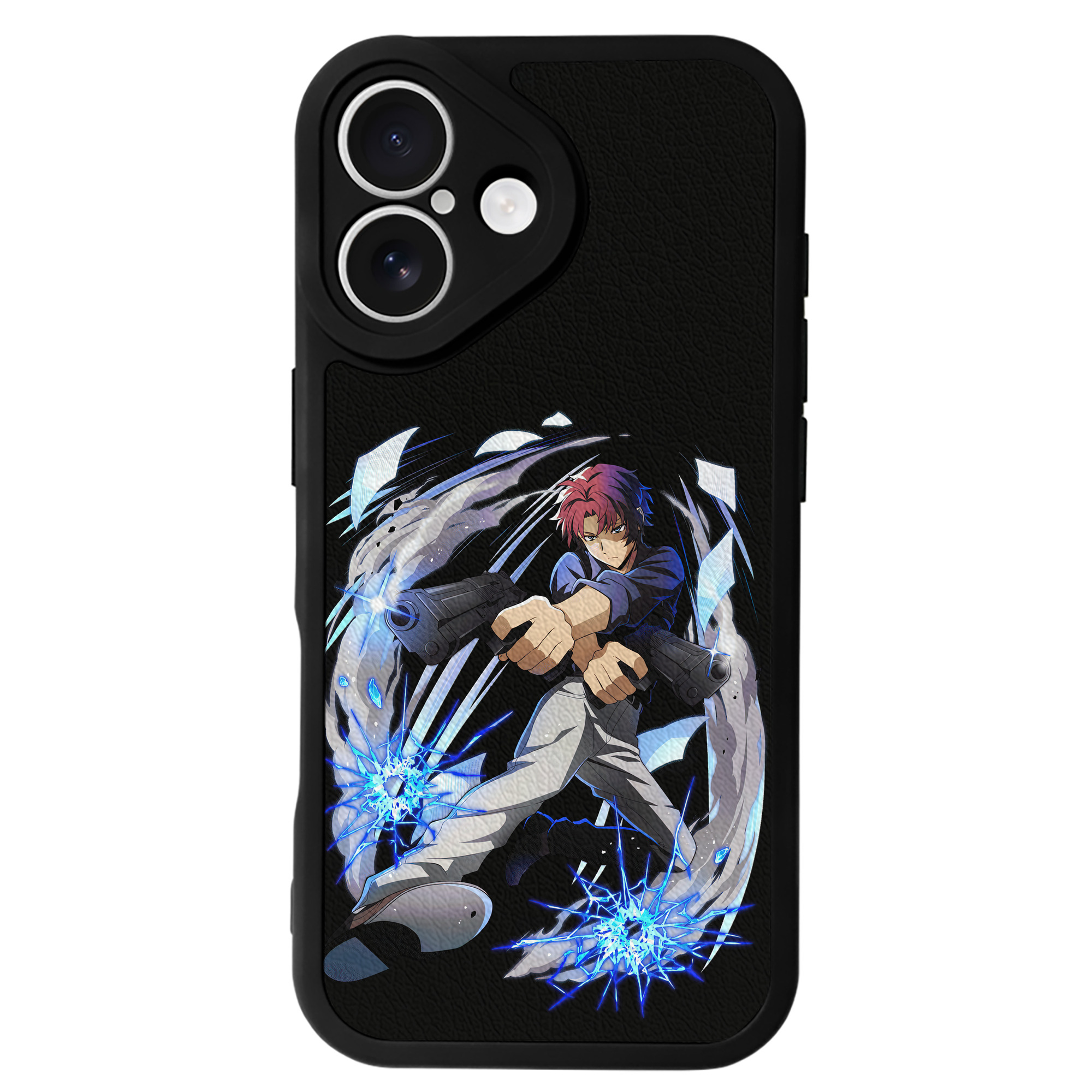 （画像用） 文豪ストレイドッグス Bungo Stray Dogs 【iPhone 16シリーズ対応】シリコンスマホケース（レザー調） 材質：シリコン